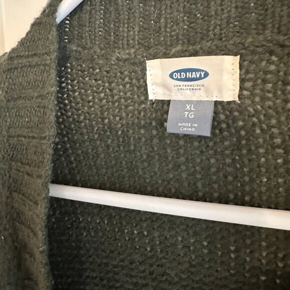 | OLD NAVY | Green Open Long Cardigan - Picture 5 of 7